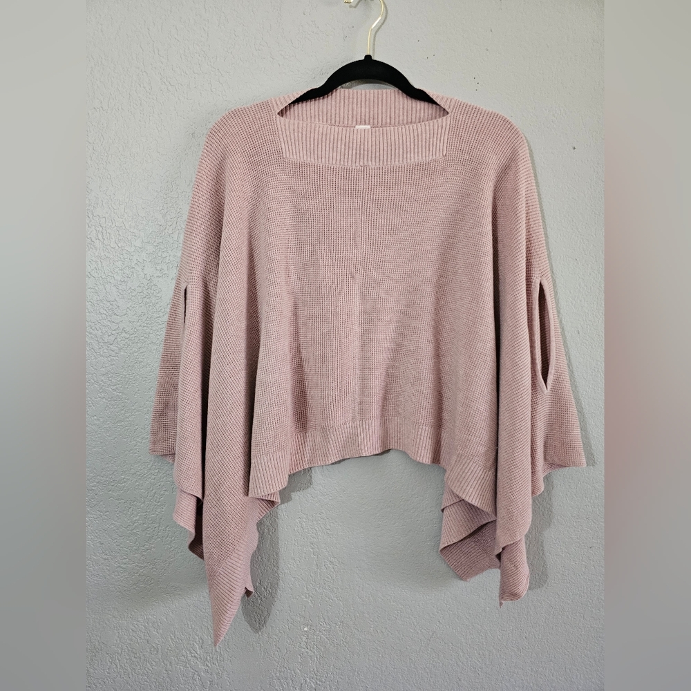 lululemon Forward Flow Cape, Vintage Mauve Sweater Poncho, OS - Picture 7 of 11